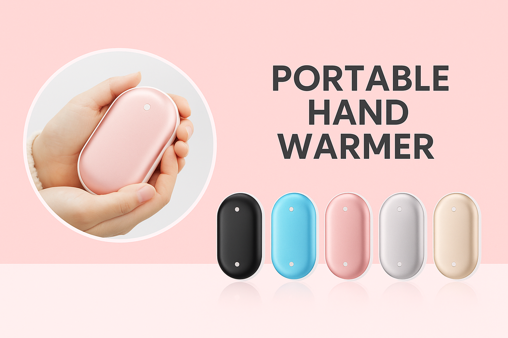 Warm And Cozy Portable Hand Warmer And Power Bank