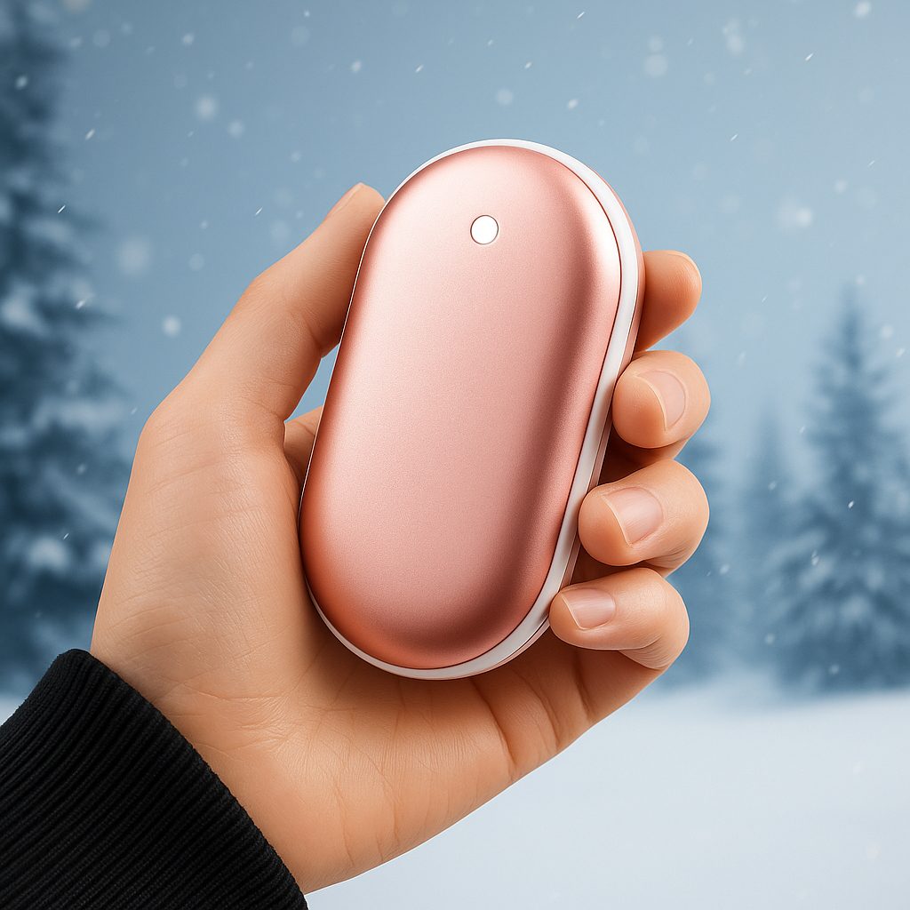 Warm And Cozy Portable Hand Warmer And Power Bank