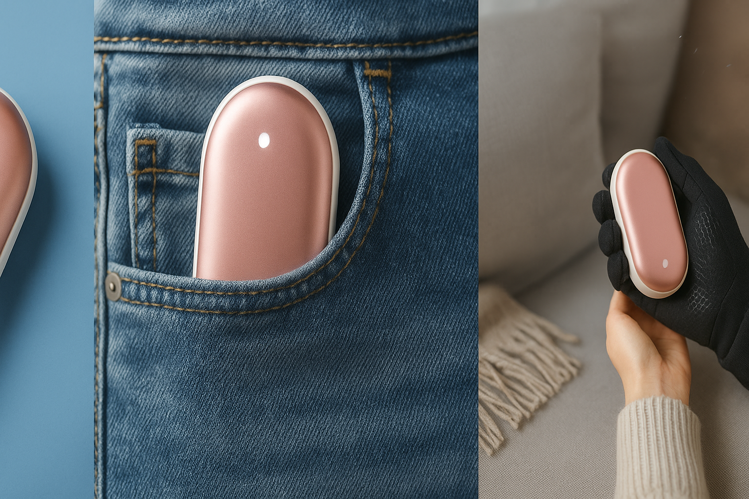 Warm And Cozy Portable Hand Warmer And Power Bank