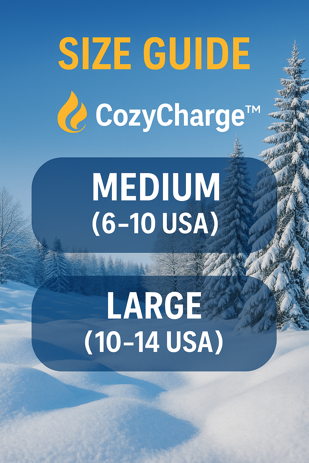 CozyCharge™ Heated Socks | Rechargeable Electric Thermal Winter Socks for Men & Women